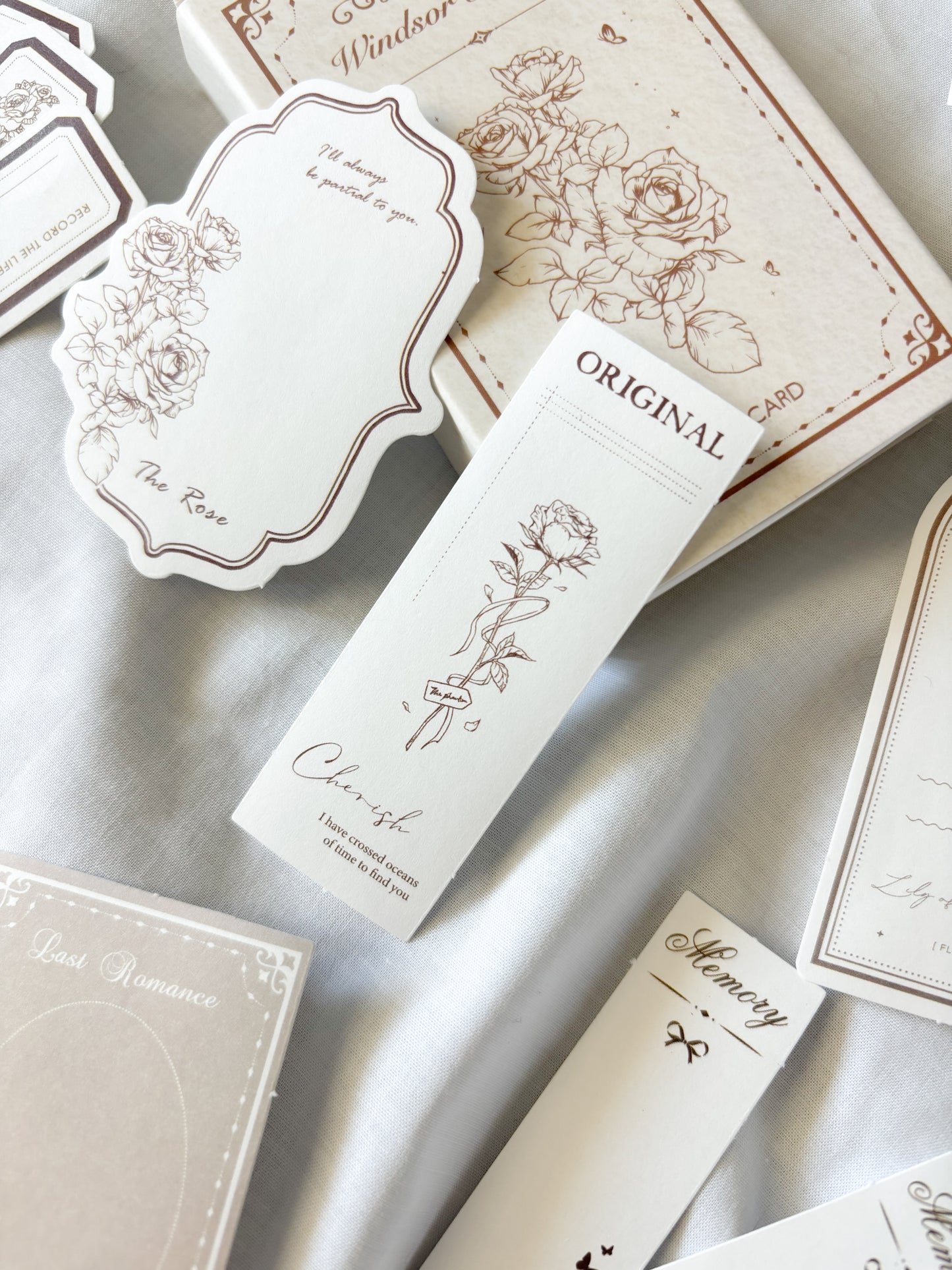 Vintage Romance Paper Stickers