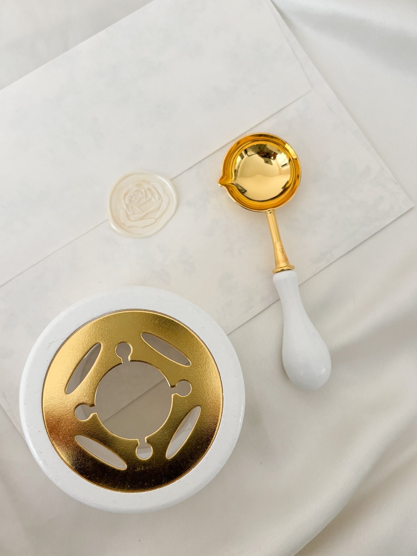 Wax Seal Warmer & Spoon