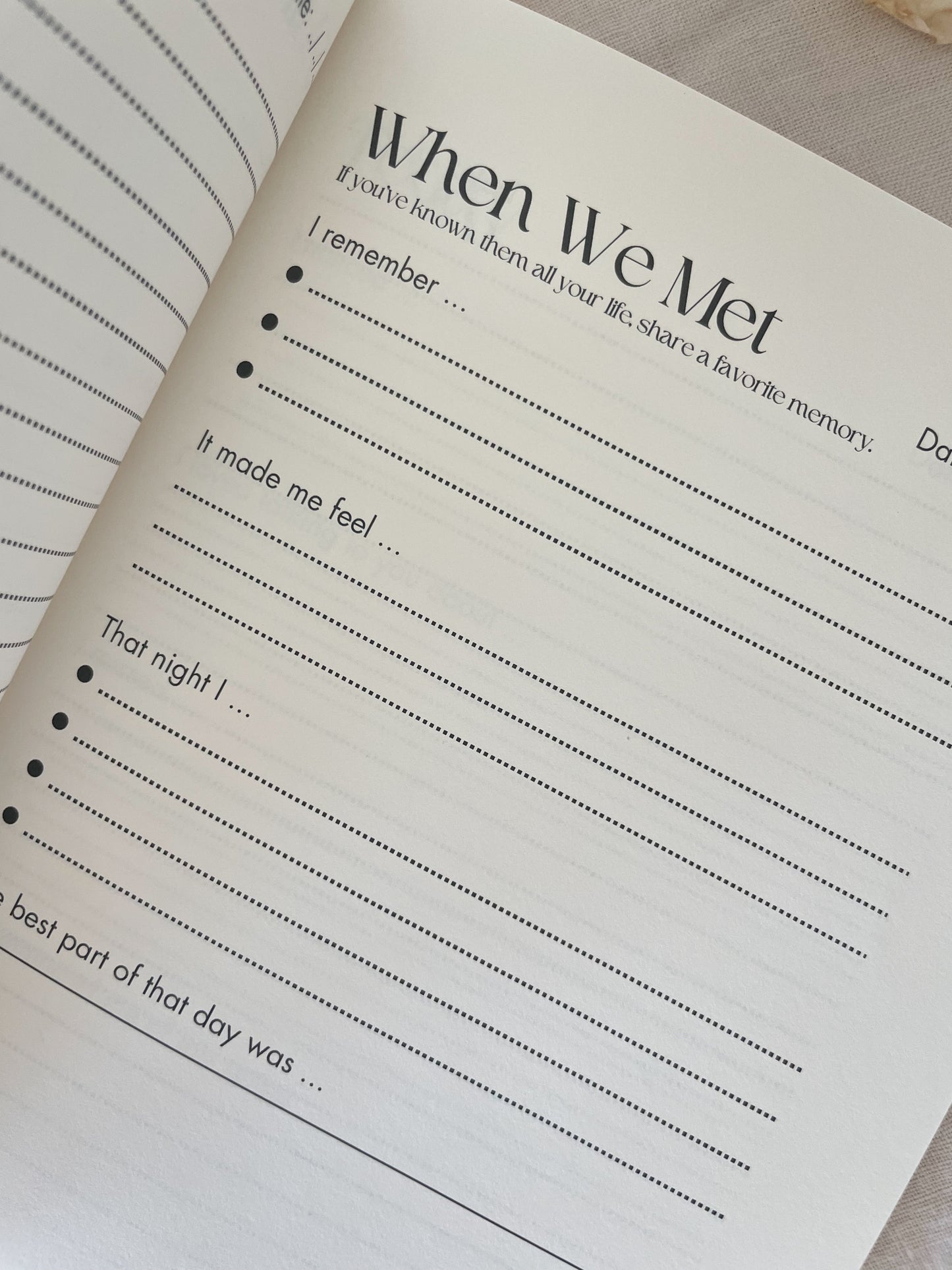 Guided Love Letter Journal