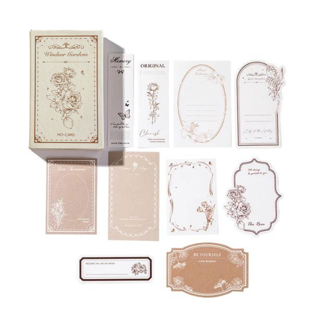 Vintage Romance Paper Stickers