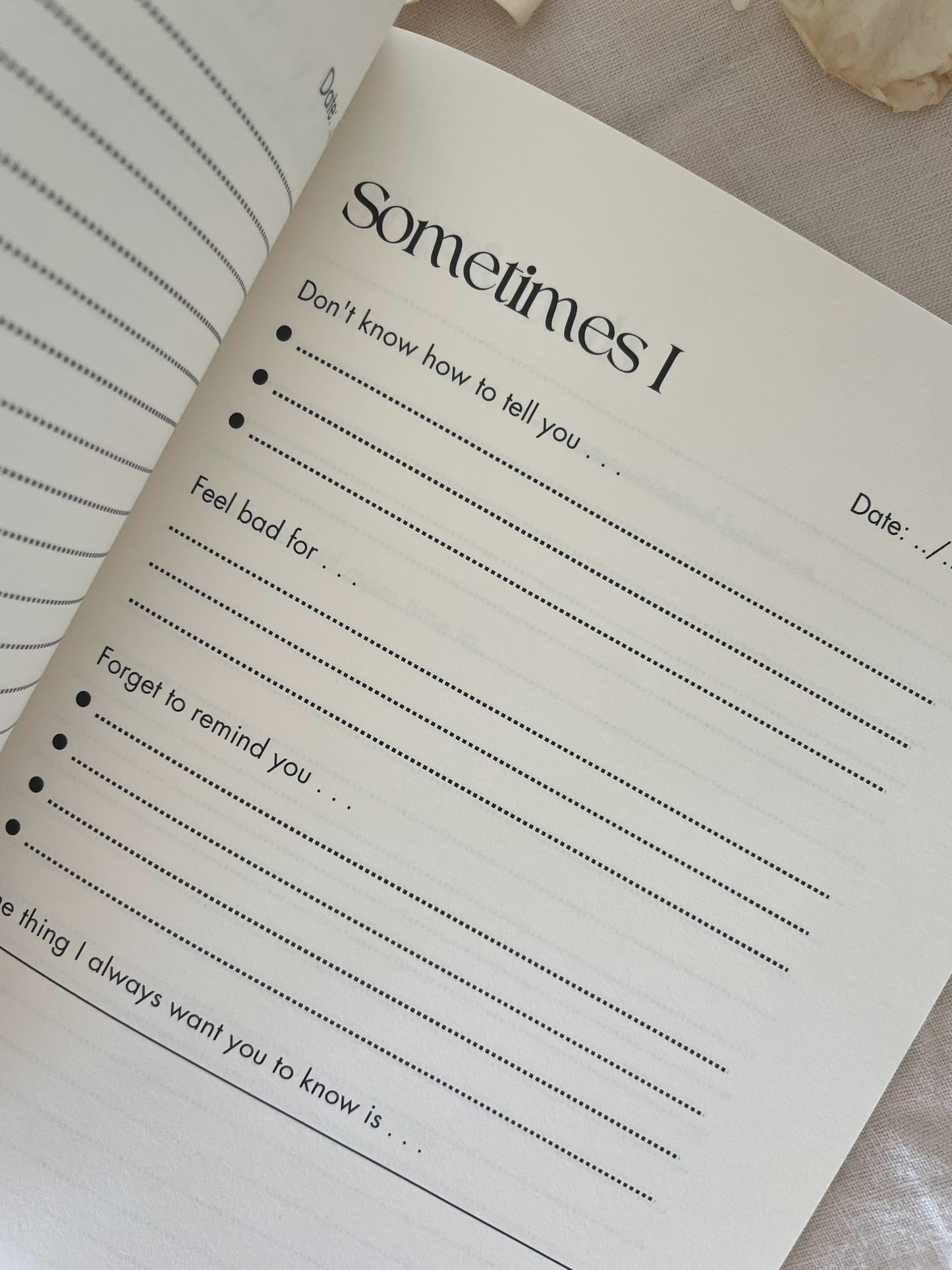 Guided Couples Journal