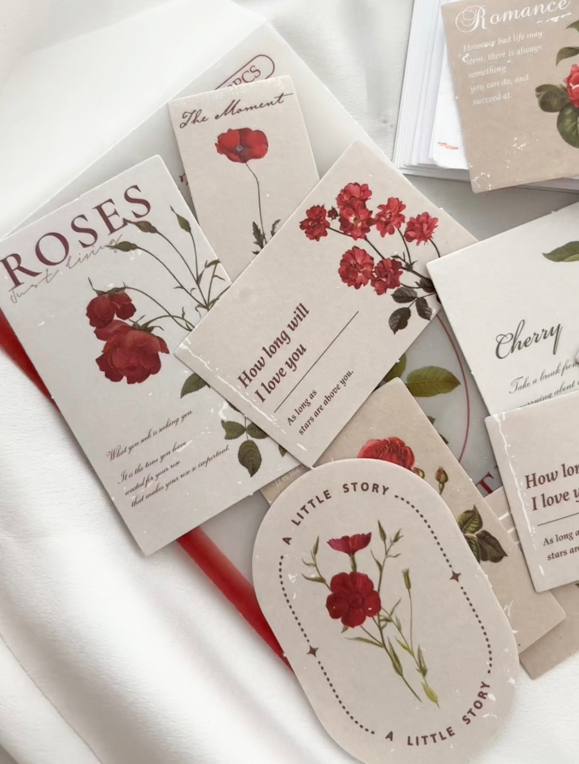 Romantic Rose Stickers