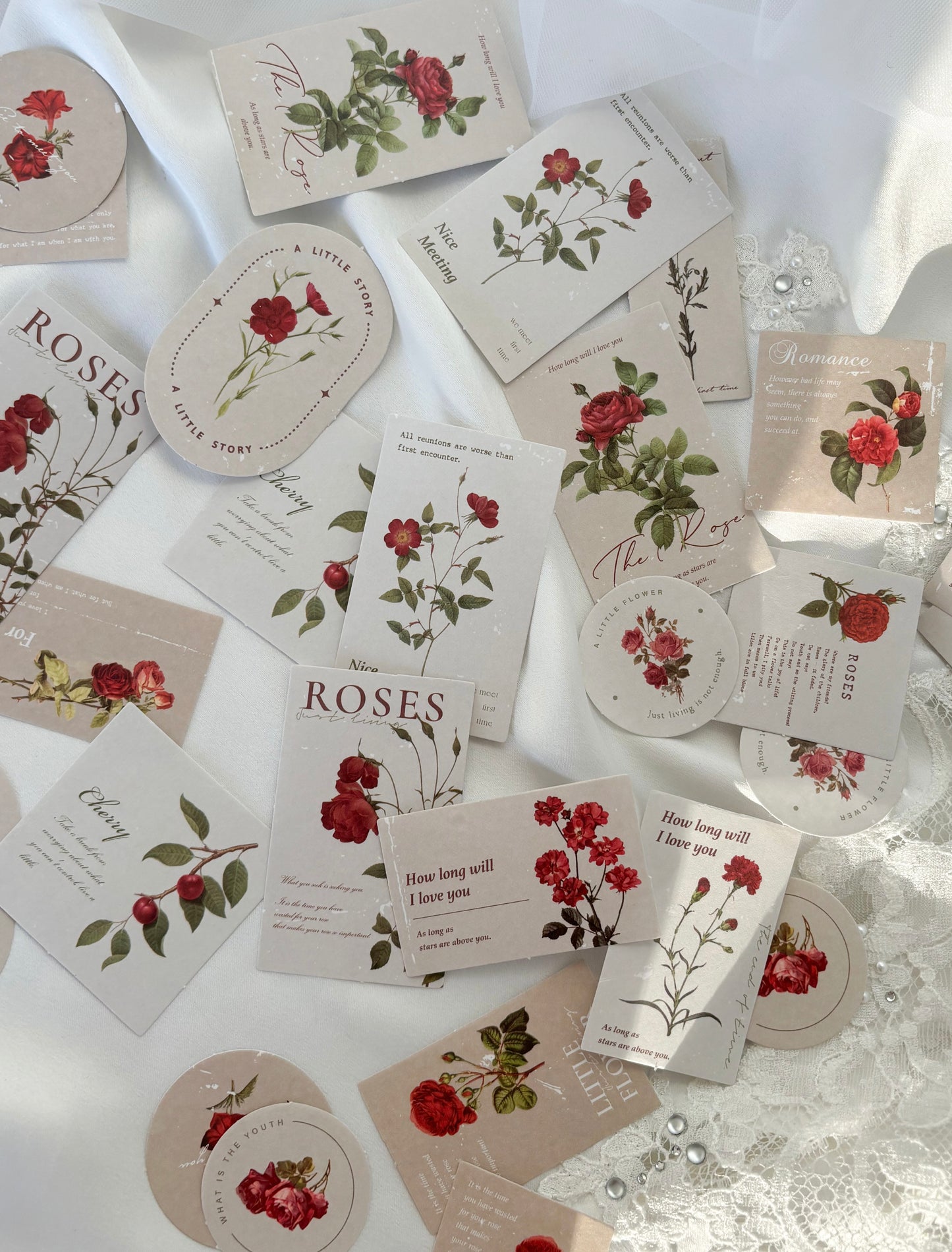 Romantic Rose Stickers