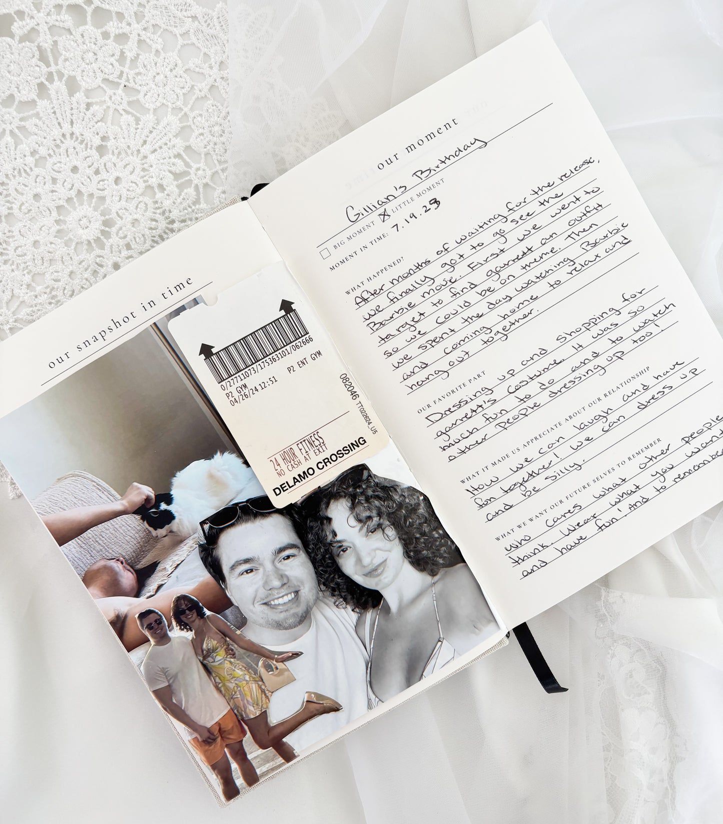 Couple Memory Scrapbook