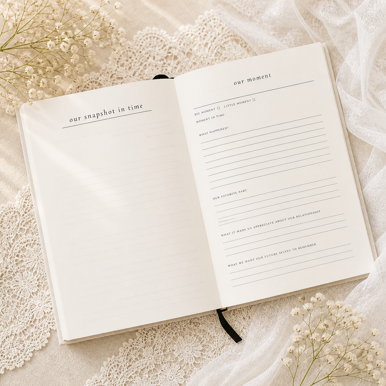 Couple Memory Scrapbook