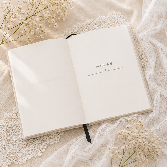Couple Memory Scrapbook