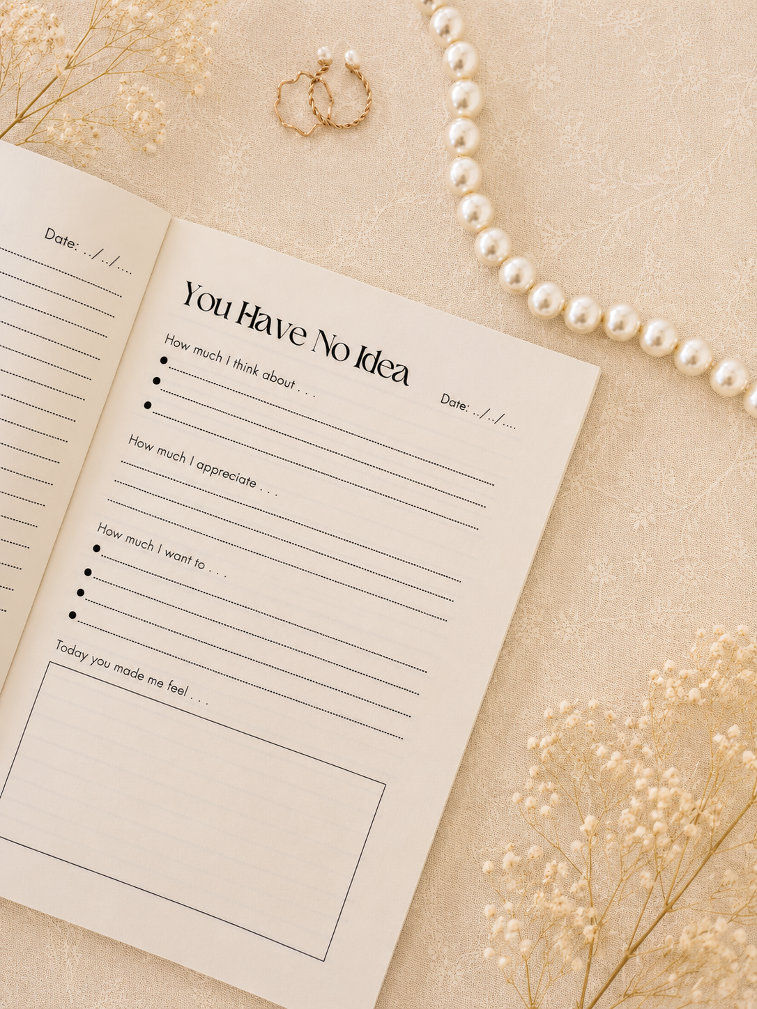Guided Love Letter Journal
