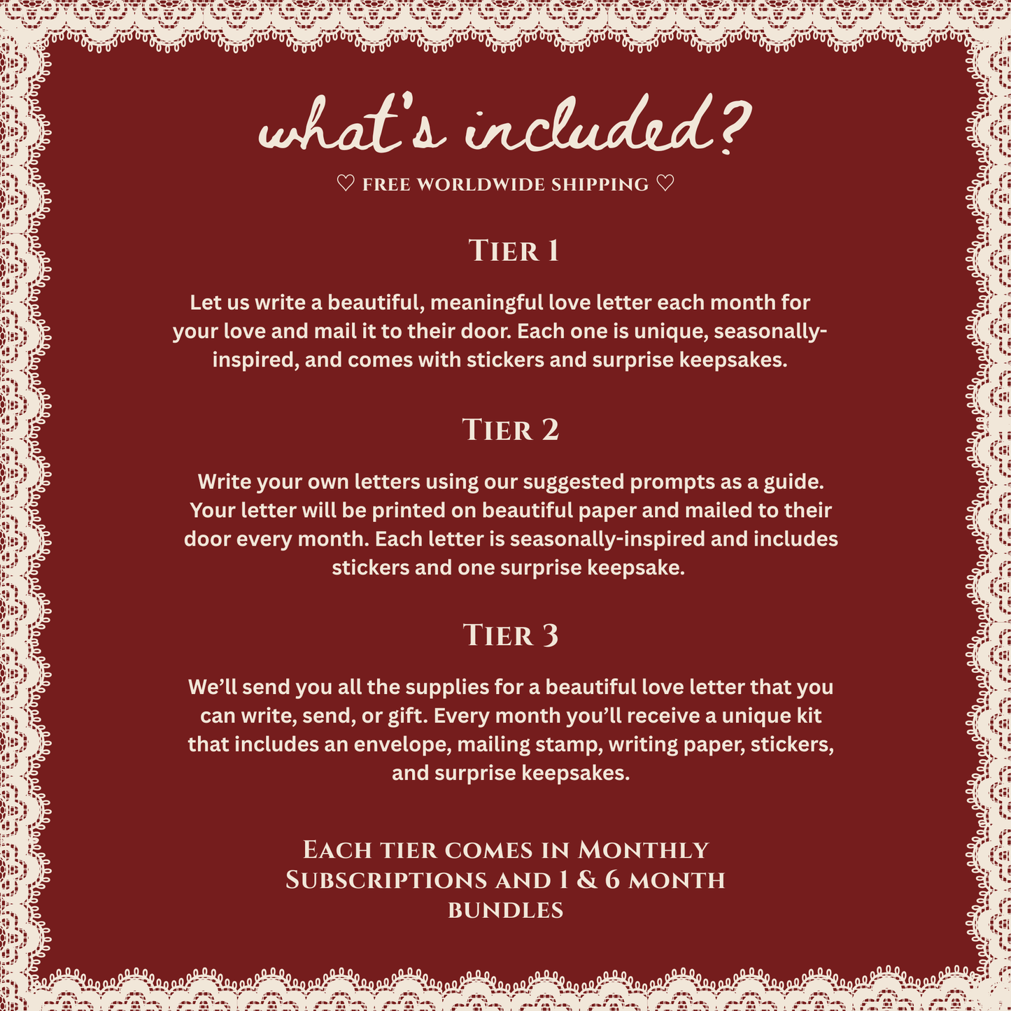 Love Letter Mail Club